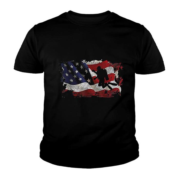 Scuba Diving Usa Flag  For Scuba Divers Youth T-shirt