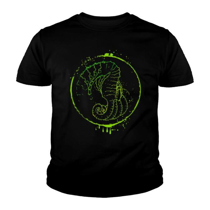 Seahorse Aquarium Beach  Youth T-shirt