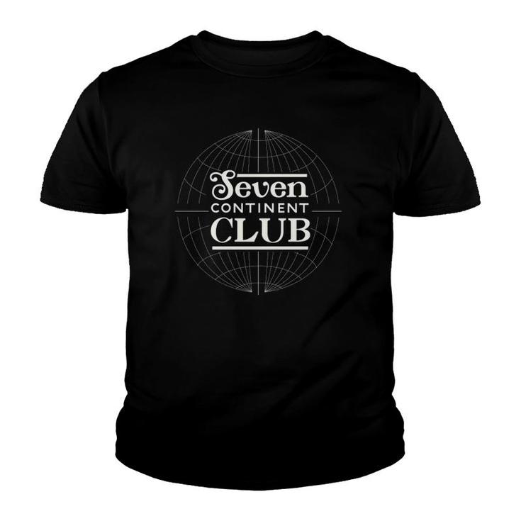 Seven Continent Club Running  Youth T-shirt
