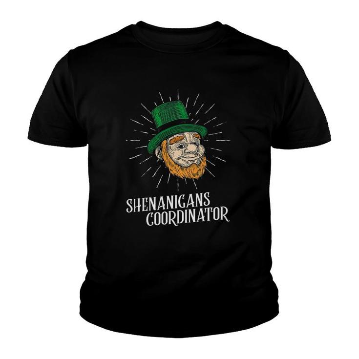Shenanigans Coordinator Funny Teacher St Patrick's Day 2022 Ver2 Youth T-shirt