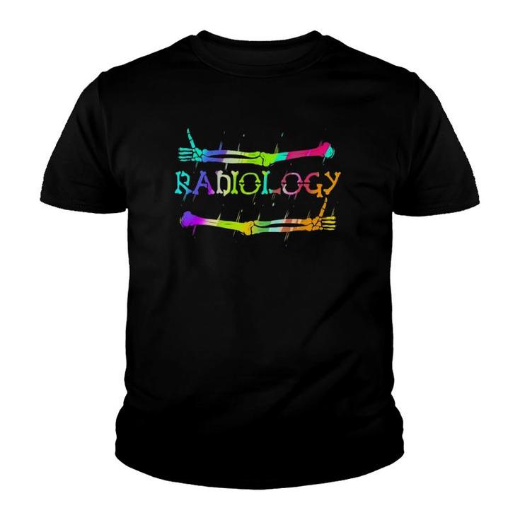 Skeleton X-Ray Thumbs Up Rad Tech & Radiology Youth T-shirt
