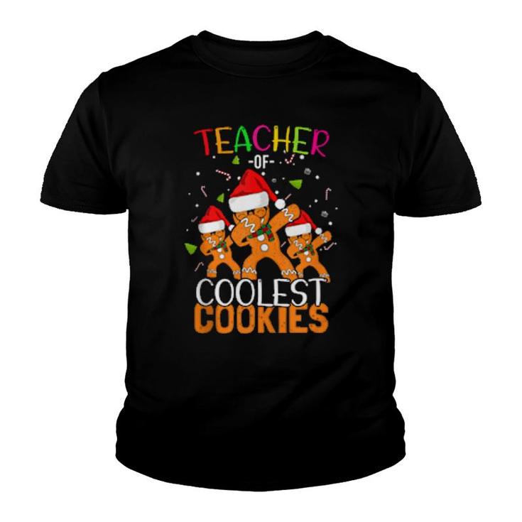 Smart Teacher Of Coolest Cookies Dabbing Gingerbread Man Dab  Youth T-shirt