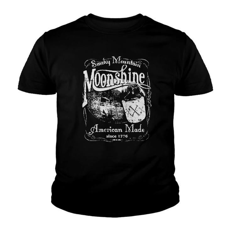 Smoky Mountain Moonshine Tennessee Whiskey Youth T-shirt