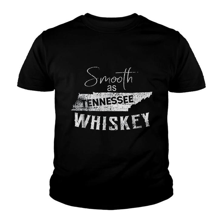 Smooth As Tennessee Home Whiskey State Youth T-shirt