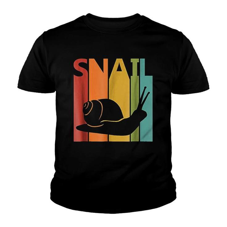 Snail Wild Animal Snail Gift Youth T-shirt
