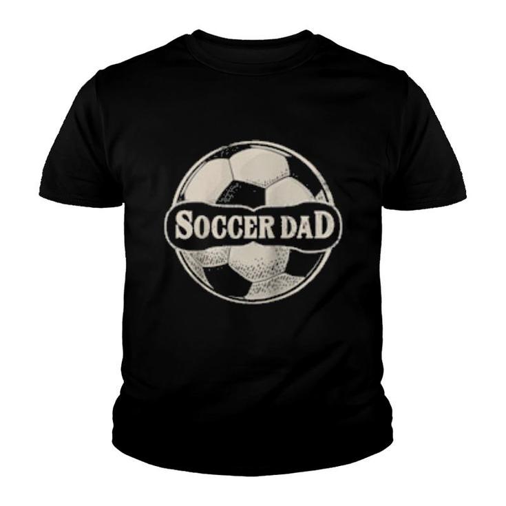 Soccer Father Dad Family Matching Team Player Sport  Youth T-shirt