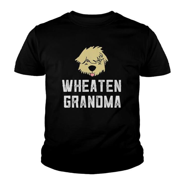 Soft Coated Wheaten Terrier Grandma Grandmother Youth T-shirt