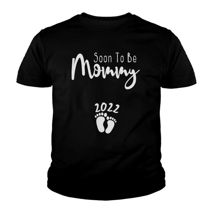 Soon To Be Mommy 2022 Pregnancy Announcement Mother's Day Youth T-shirt