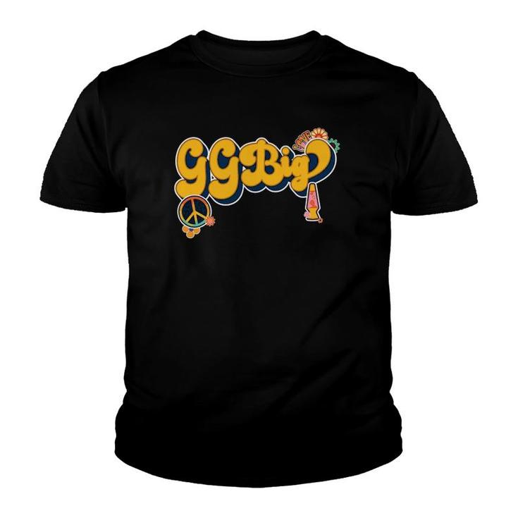 Sorority Reveal 60S Style Hippie Flowers Ggbig Little Week Youth T-shirt