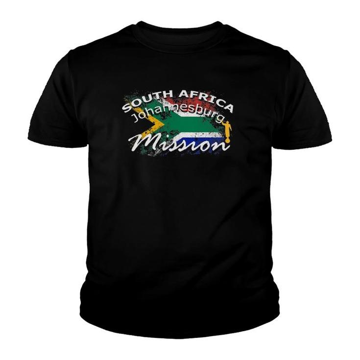 South Africa Johannesburg Mormon Lds Mission Missionary Gift Youth T-shirt