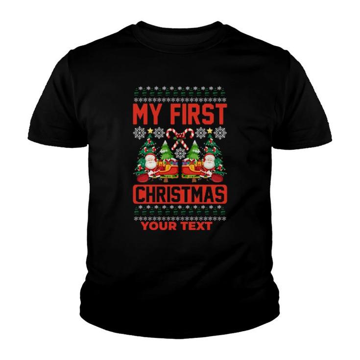  Special Day My First Christmas  Youth T-shirt