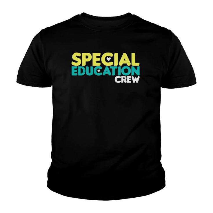 Special Education Crew Special Education Teacher Youth T-shirt