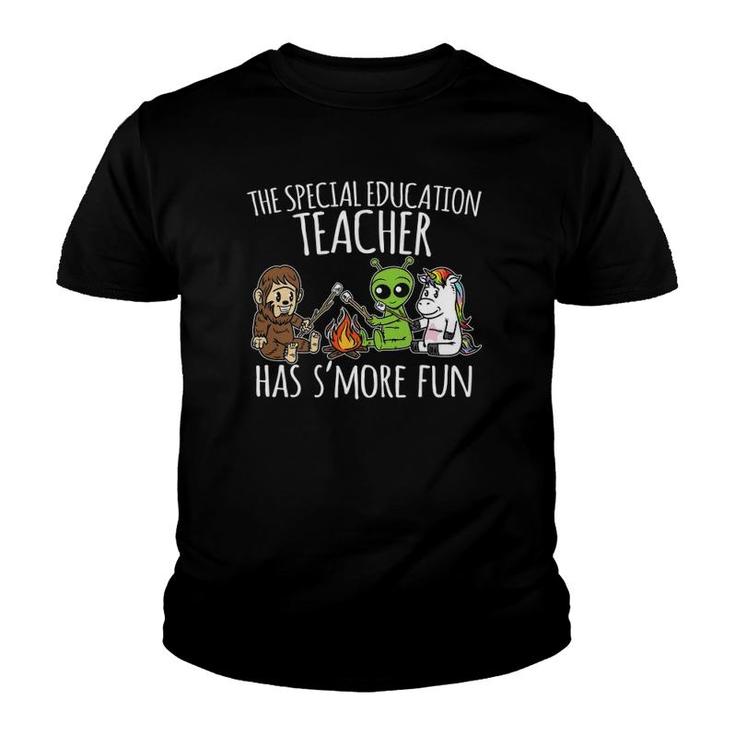Special Education Teacher Has S'more Fun Team Gifts Youth T-shirt