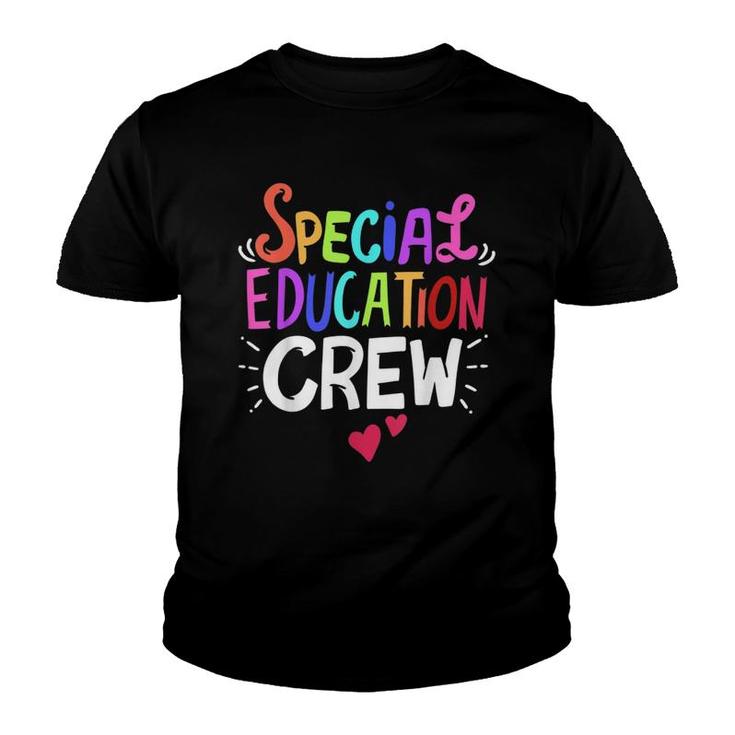Sped Special Education Crew Heart Youth T-shirt