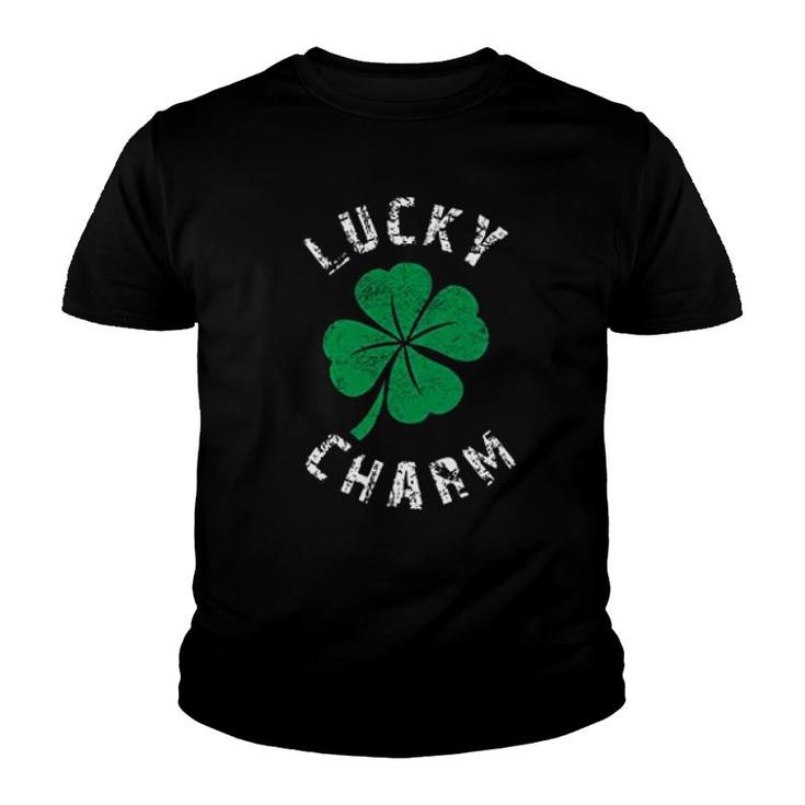 St Patricks Day Lucky Charm Basic Style Youth T-shirt