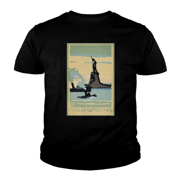 Statue Of Liberty 1916 Youth T-shirt