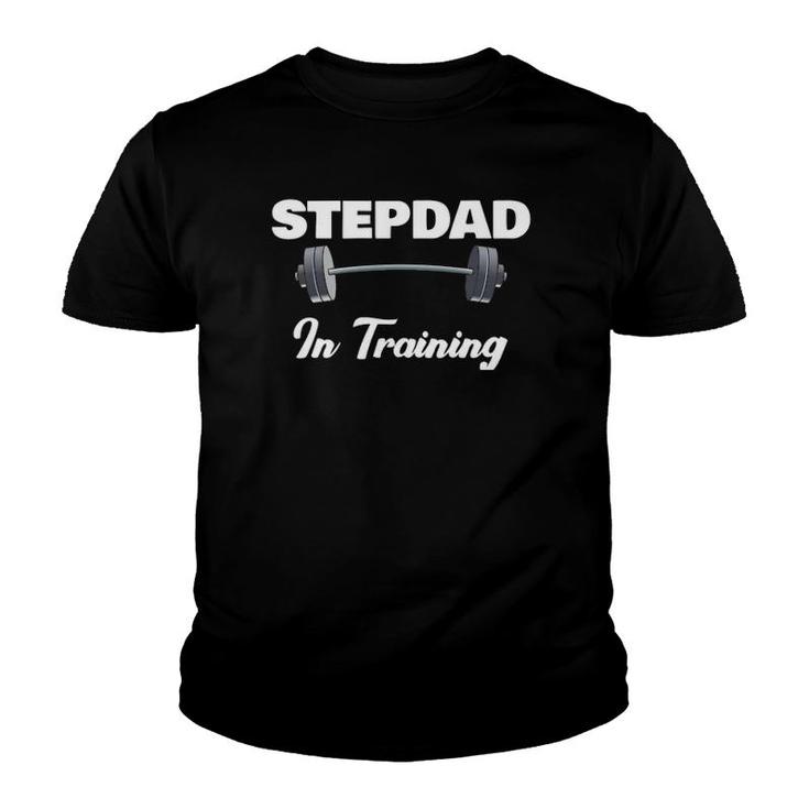 Step Dad Fathers Day Gift For 1St Time Stepdad In Training Youth T-shirt
