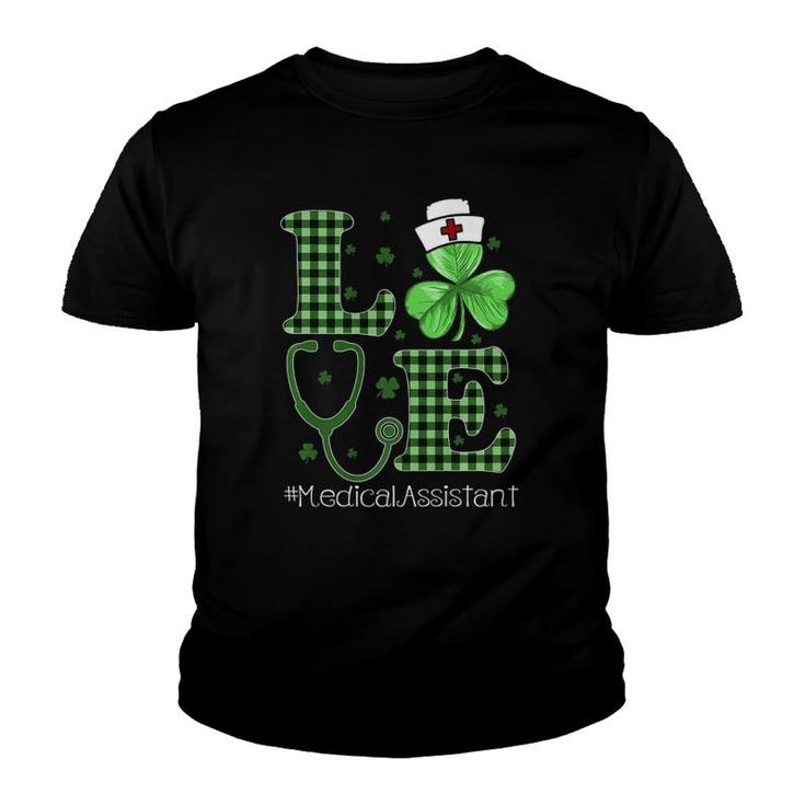 StPatrick's Day Nurse And Medical Assistant Youth T-shirt
