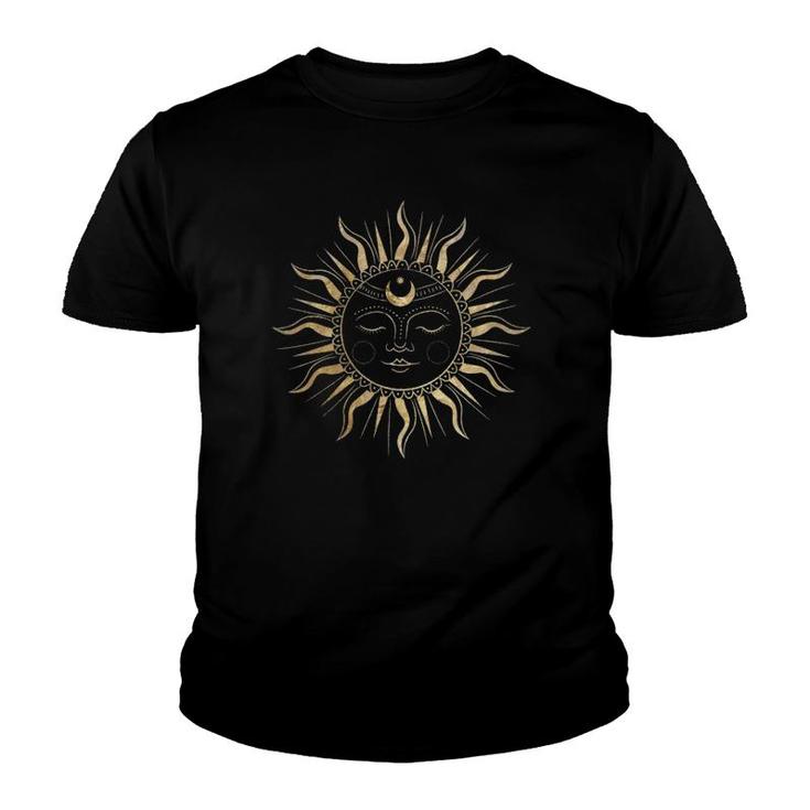 Sun Light Dark Academia Aesthetic Clothing Occult Witch Moon Youth T-shirt