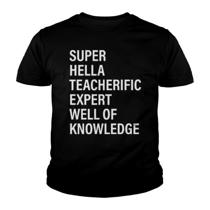 Super Teacherific Teacher Tee Youth T-shirt
