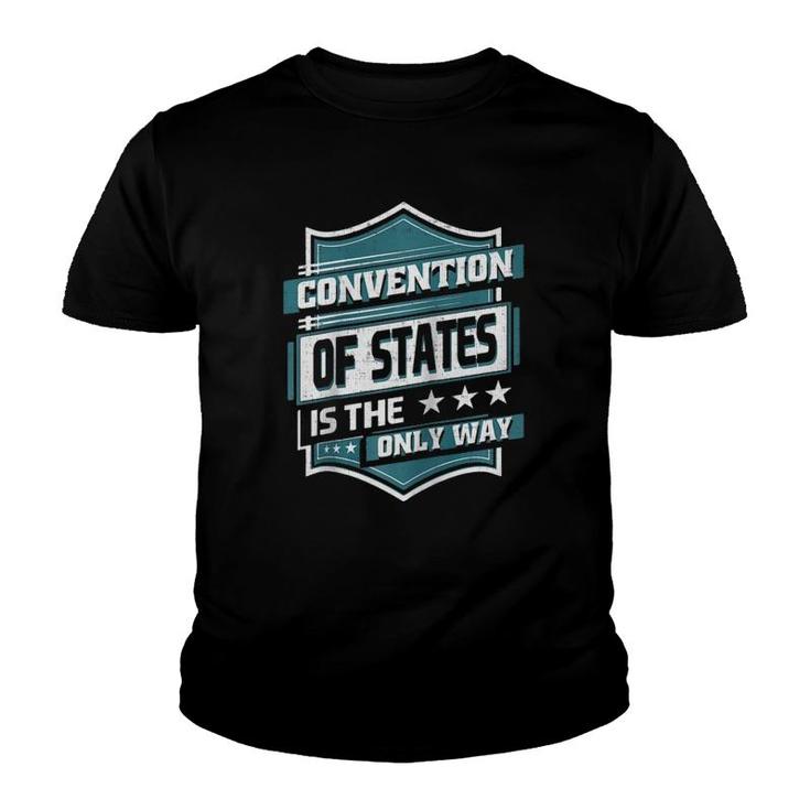 Support Convention Of States Article 5 Government Political Raglan Baseball Tee Youth T-shirt