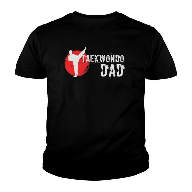Taekwondo Dad Martial Arts Lovers Gift Youth T-shirt