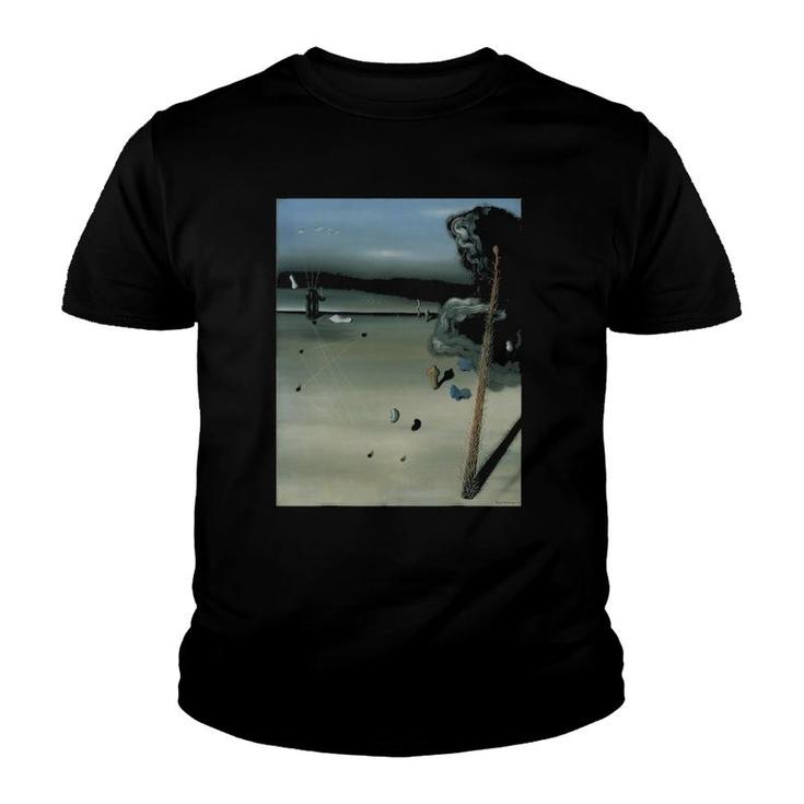 Tanguy Mama Papa Is Wounded Famous Surrealist Painting Youth T-shirt