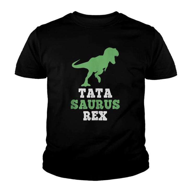 Tata-Saurus Rex Funny Dinosaur Tatasaurus Gift Father's Day Tank Top Youth T-shirt