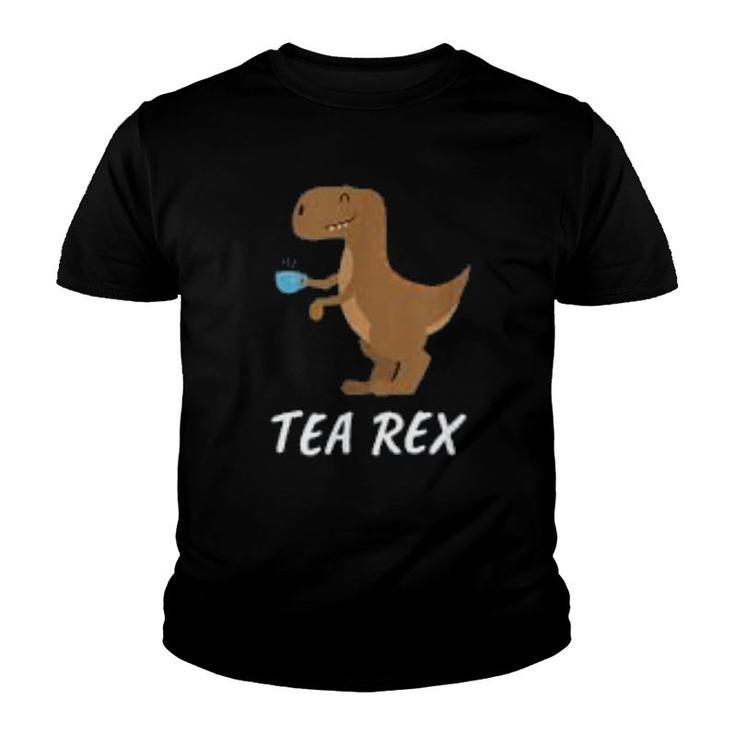 Tea Rex  Cute Tyrannosaurus Rex Youth T-shirt
