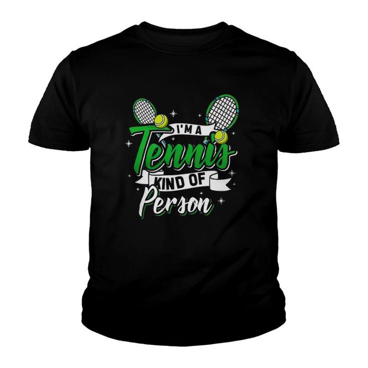 Tennis Player Player 55 Tennis Lover Youth T-shirt