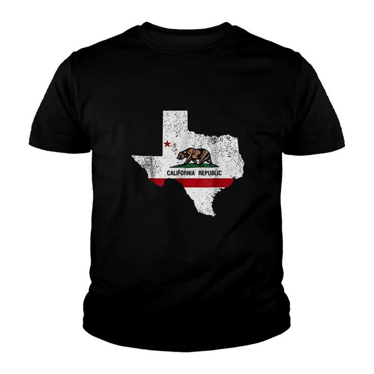 Texas California Youth T-shirt