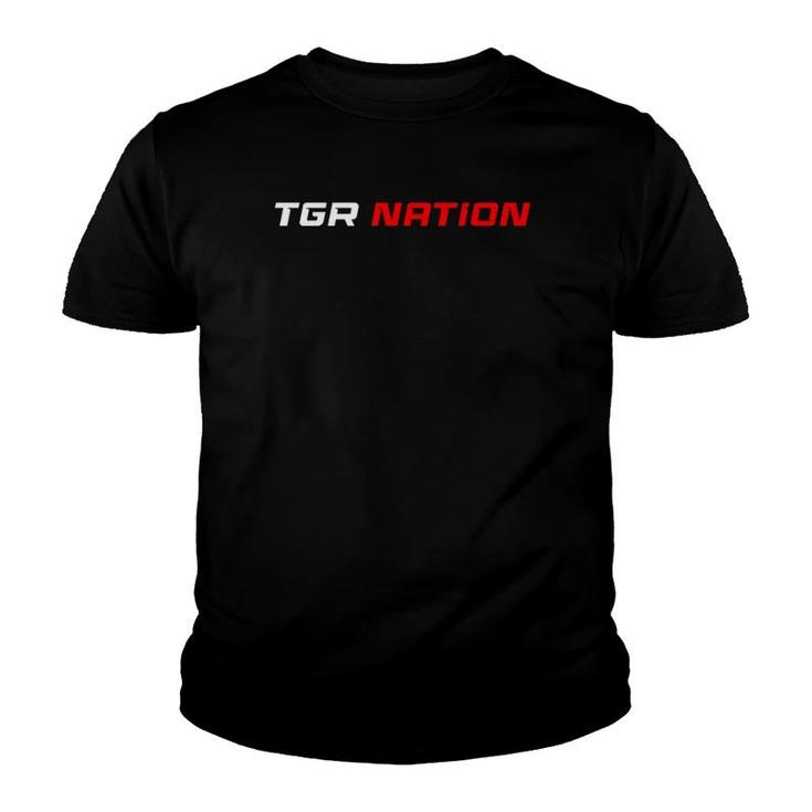 Tgr Nation  Car Racing Youth T-shirt