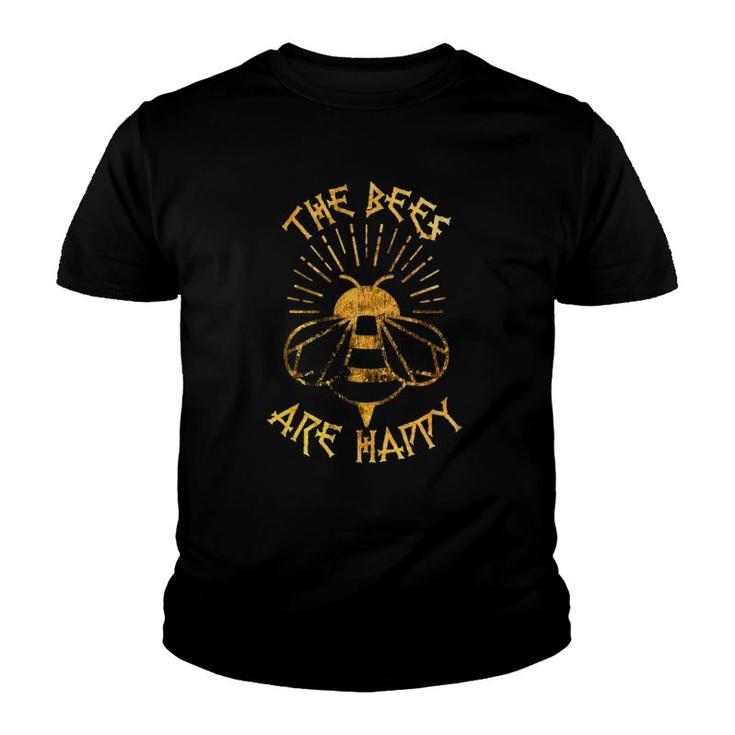 The Bees Are Happy-Valheim Viking Meme Youth T-shirt