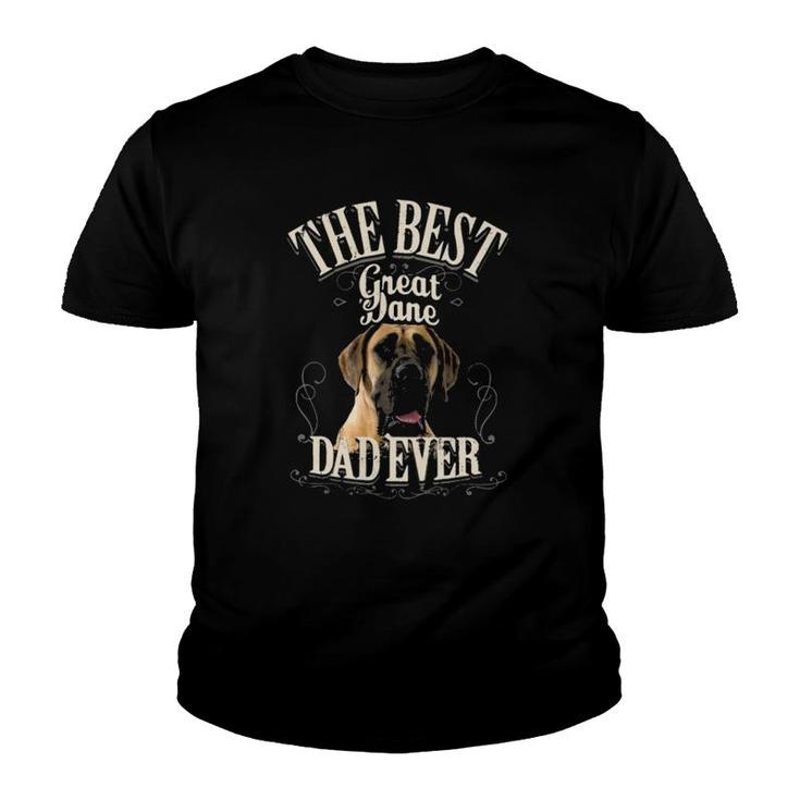 The Best Great Dane Dad Ever Youth T shirt Mazezy