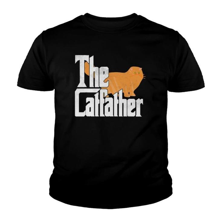 The Catfather Cat Father Father Father Cat Youth T-shirt