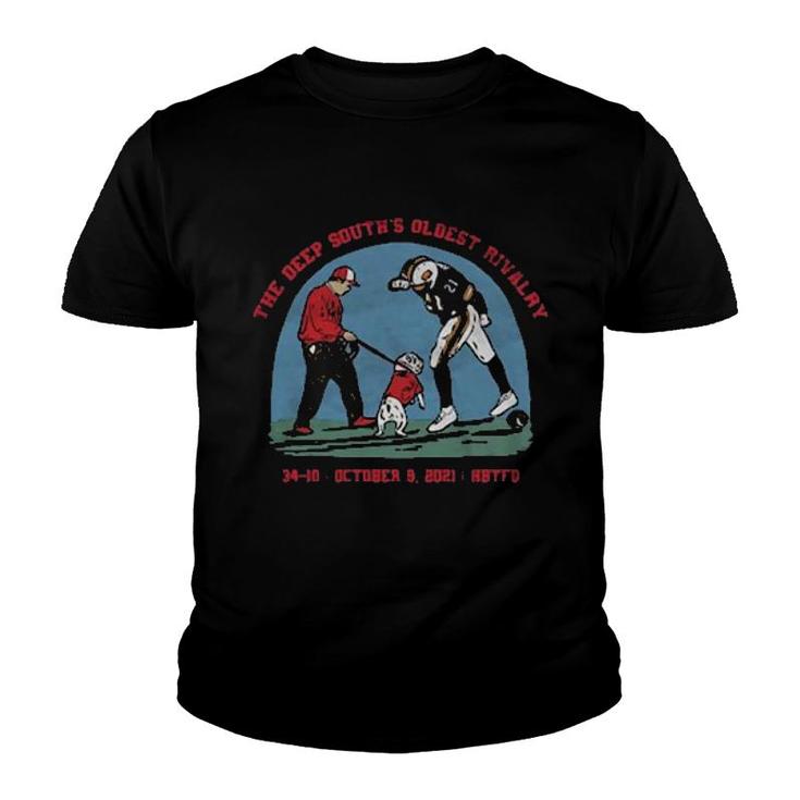 The Deep South's Oldest Rivalry 34-10 October  Youth T-shirt