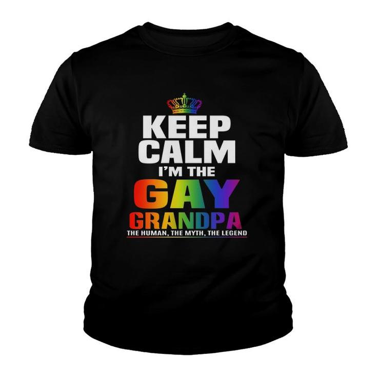 The Gay Grandpa Gay Lgbt Funny Youth T-shirt