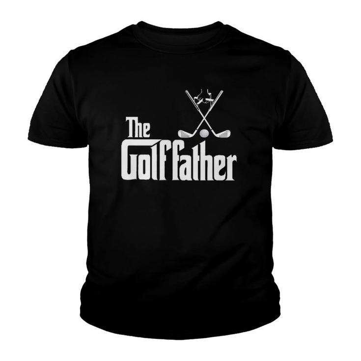 The Golffather Golf Father Funny Golfing Father's Day Youth T-shirt