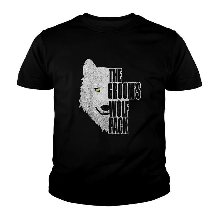 The Groom Wolf Pack Youth T-shirt