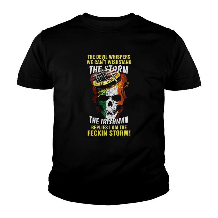 The Irishman I Am The Storm Youth T-shirt