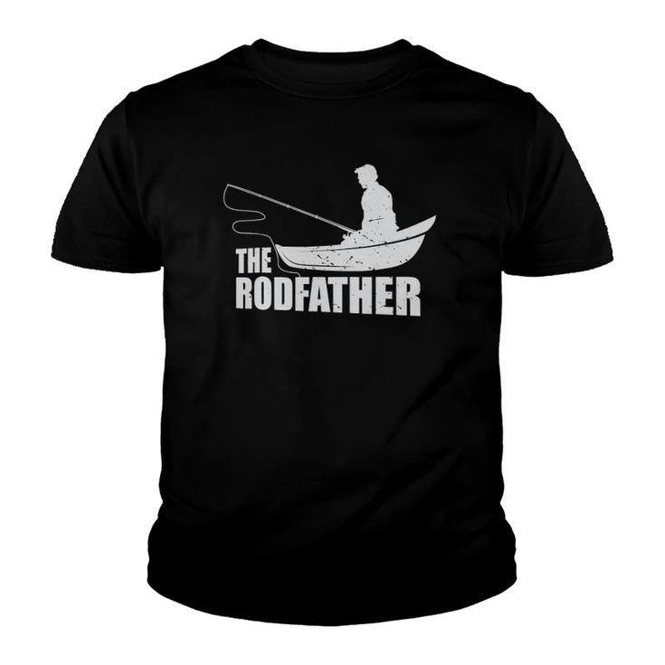 The Rodfather Nature Lover And Fisher Youth T-shirt