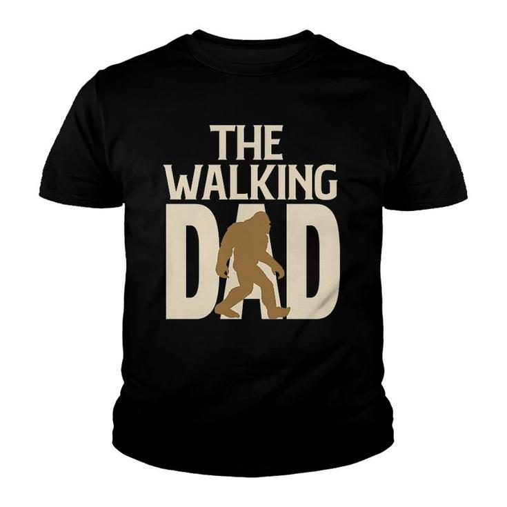 The Walking Bigfoot Dad Youth T-shirt