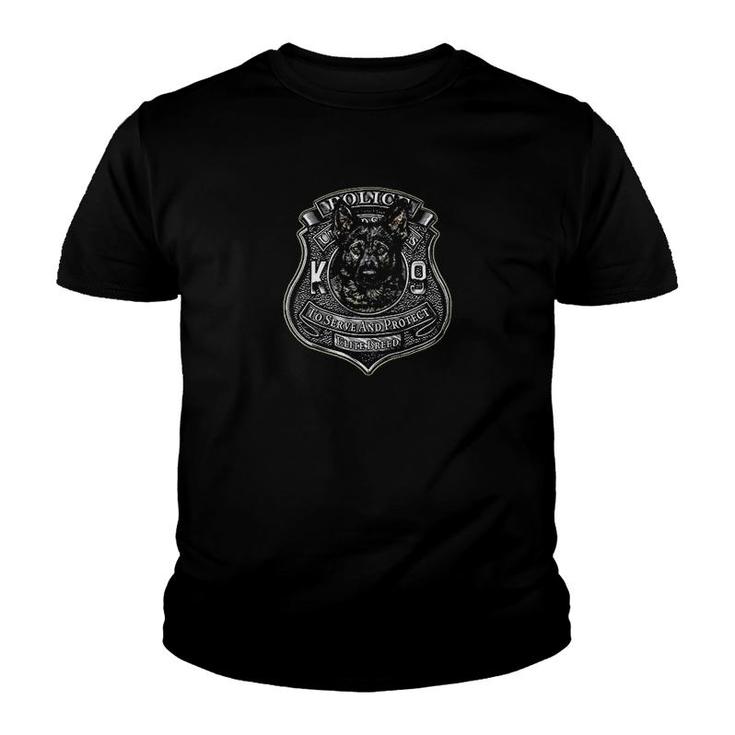 Thin Blue Line Law Enforcement Gear For Men Law  Enforcement Youth T-shirt
