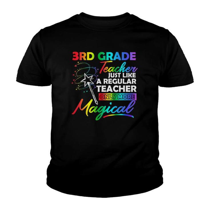 Third Grade Teacher Cute Teachers Gift Youth T-shirt