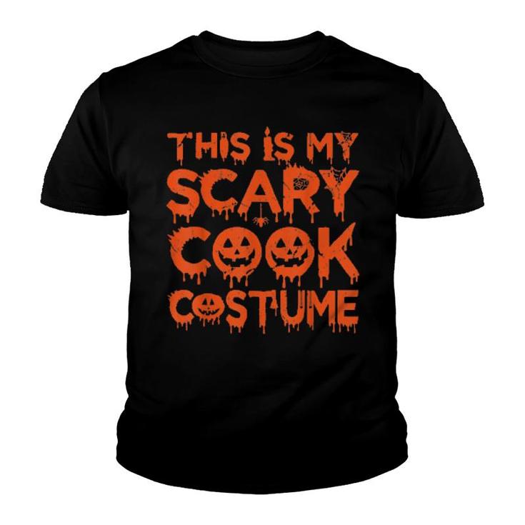 This Is My Scary Cook Costume  Youth T-shirt