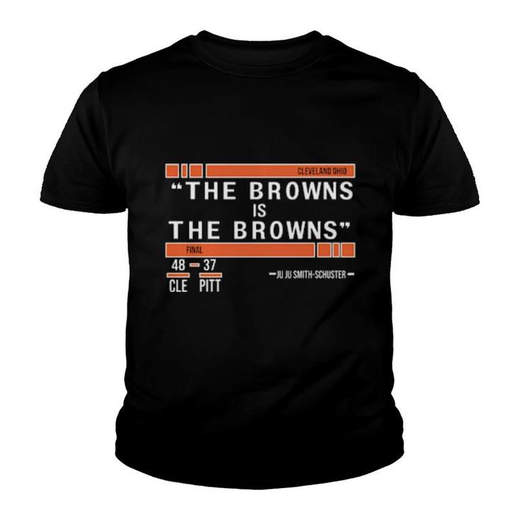 Throck The Browns Is The Browns  Youth T-shirt