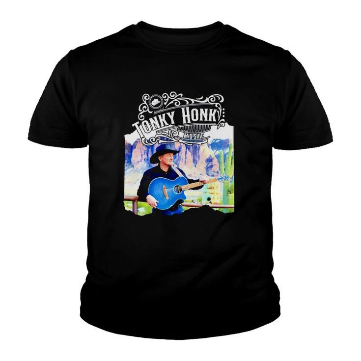 Tonky Honk Music Levi Mullen Youth T-shirt