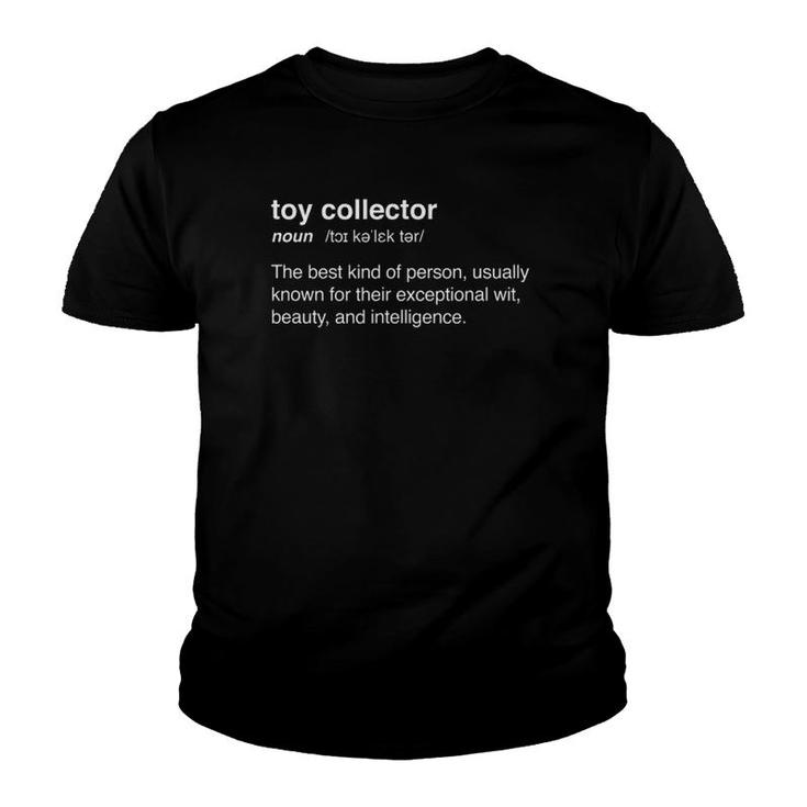 Toy Collecting Retro Nostalgia Toy Collector Youth T-shirt