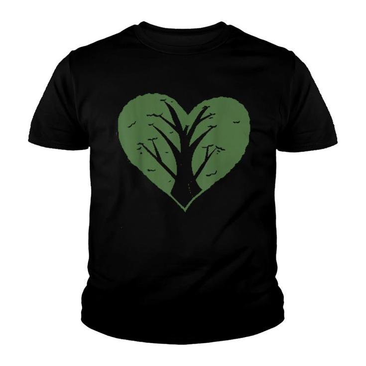 Tree Hugger Art Earth Day Nurture  Youth T-shirt
