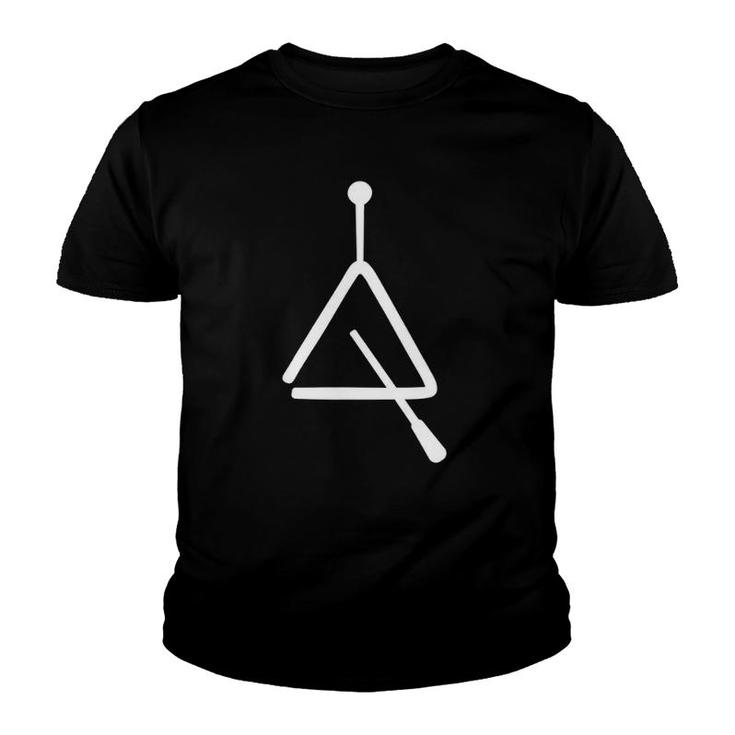 Triangle Instrument Triangle Player Gift Youth T-shirt